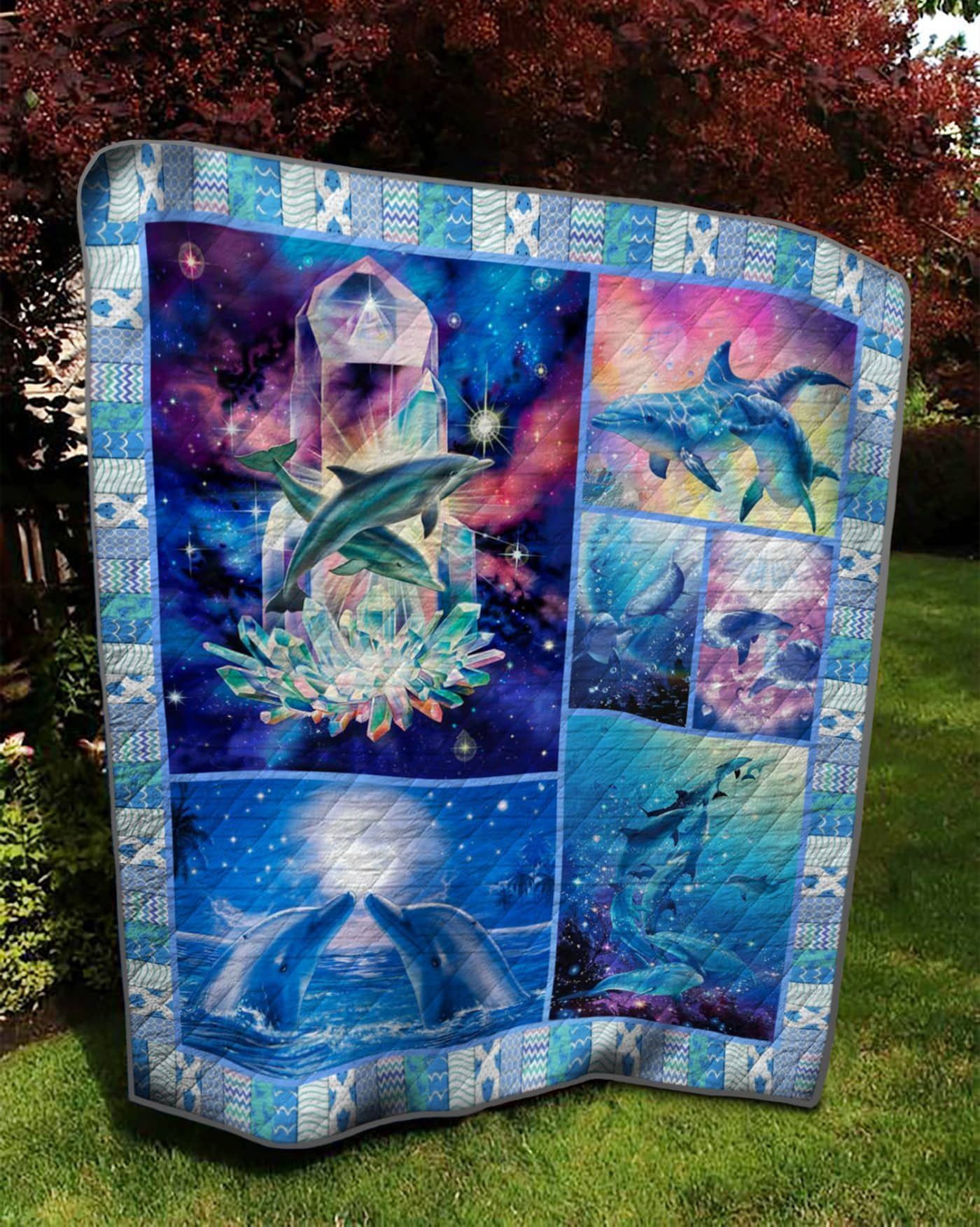 Dolphin Quilt Cupnx