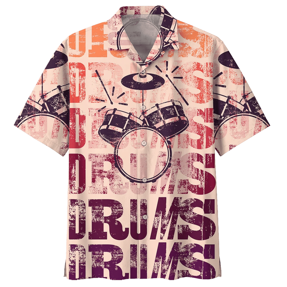 Drum Hawaii Shirt 412803 Ha68707