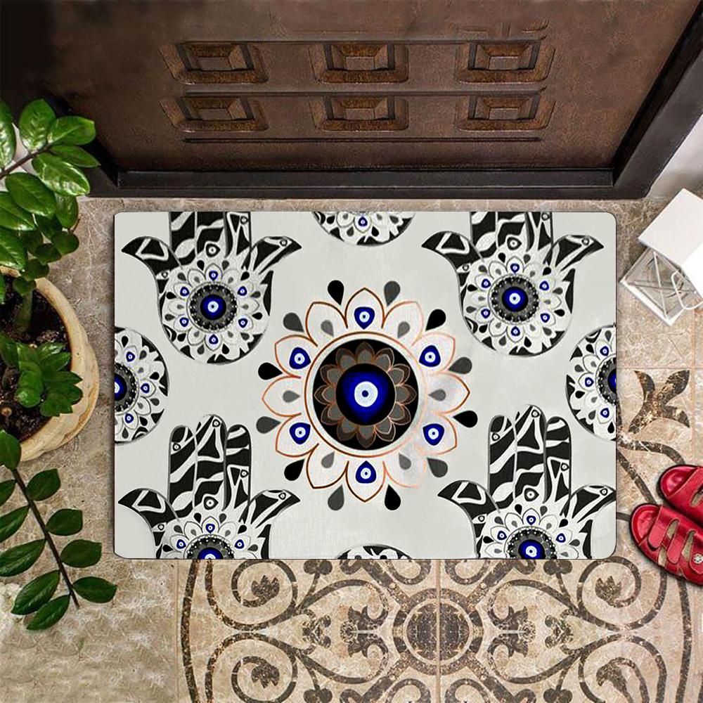 Evil Eye Doormat For Entry Door Rug Indoor Decorative Inside Door Mats Home Gift Idea