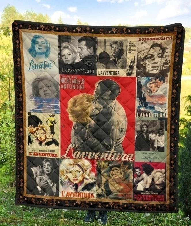 L’avventura movie Quilt Blanket Fan Gift