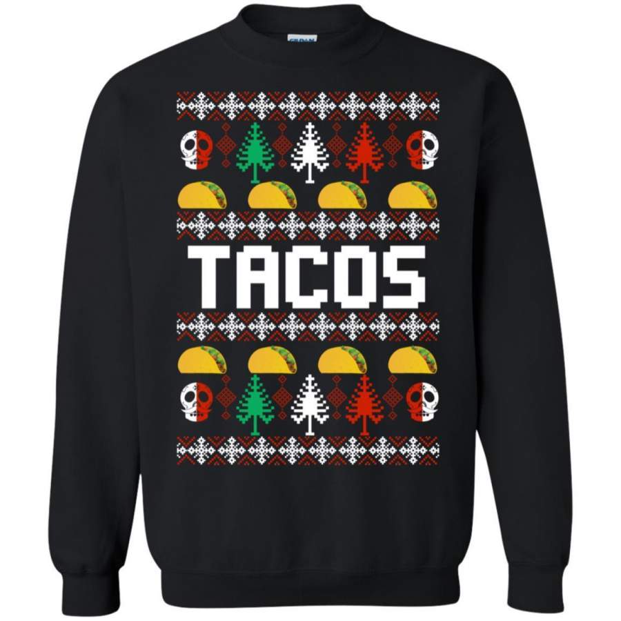 AGR Tacos Ugly Christmas Sweashirt