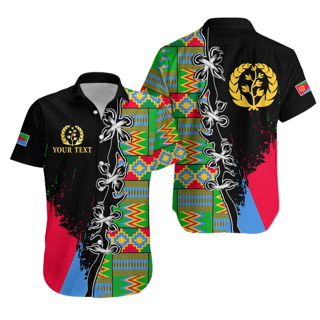 (Custom Personalised) Eritrea Special Knot Hawaiian Shirt African Pattern Lt13