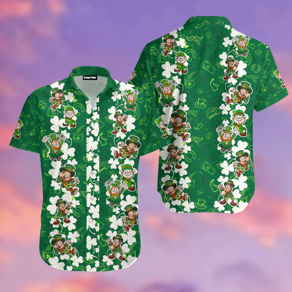 St Patricks Day Hawaii Shirt For Men Women Ha41788