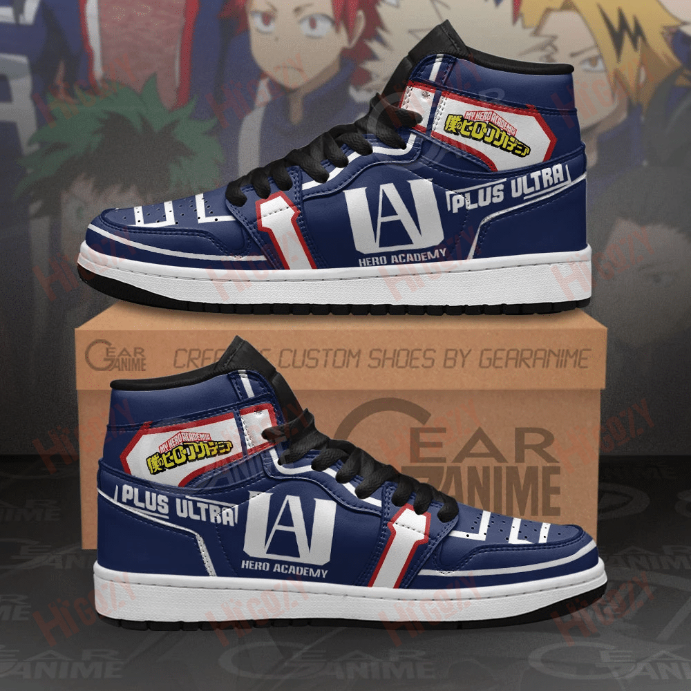 Ua High School Uniform Sneakers Plus Ultra Mha Anime Shoes