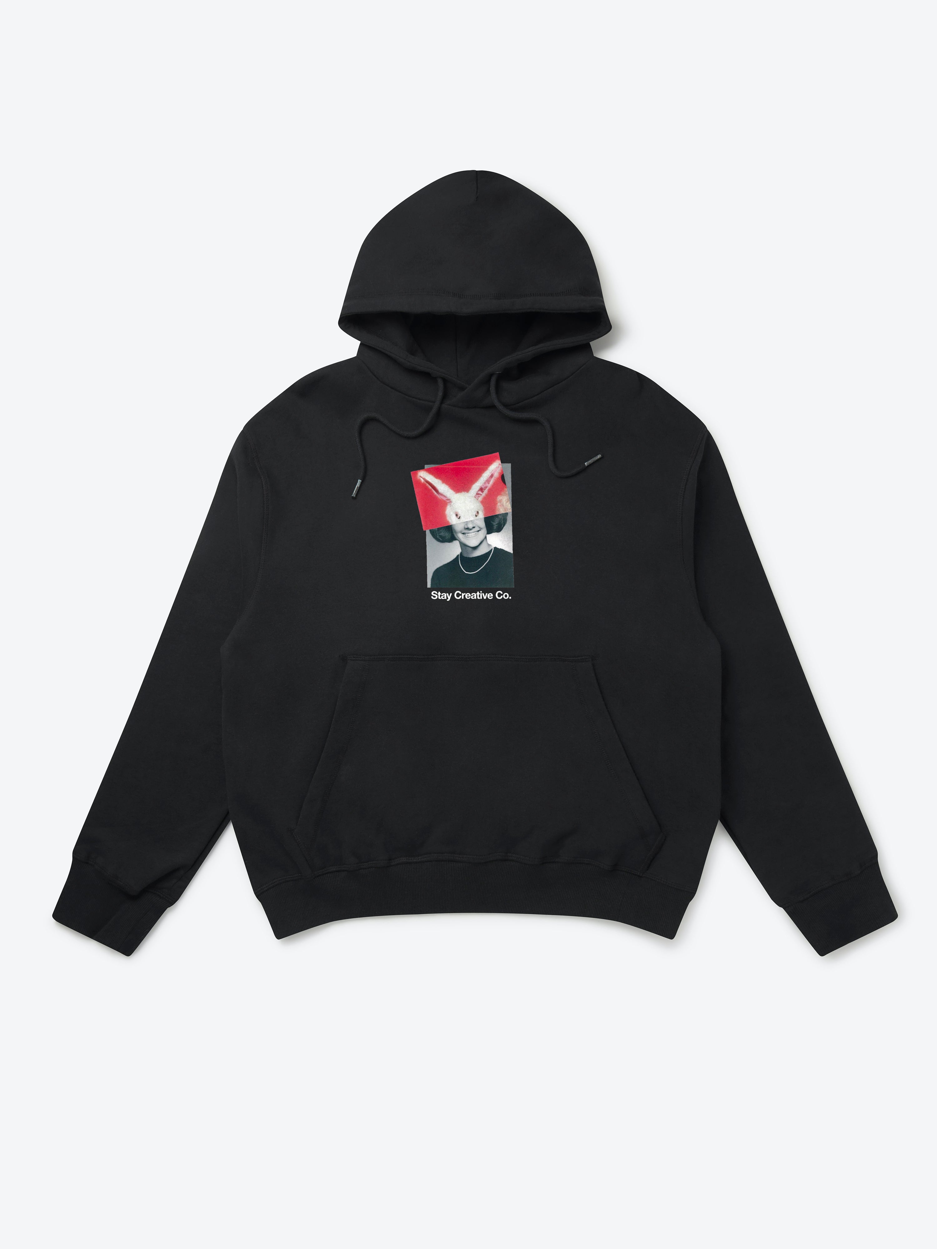 Bunny Hoodie – Black