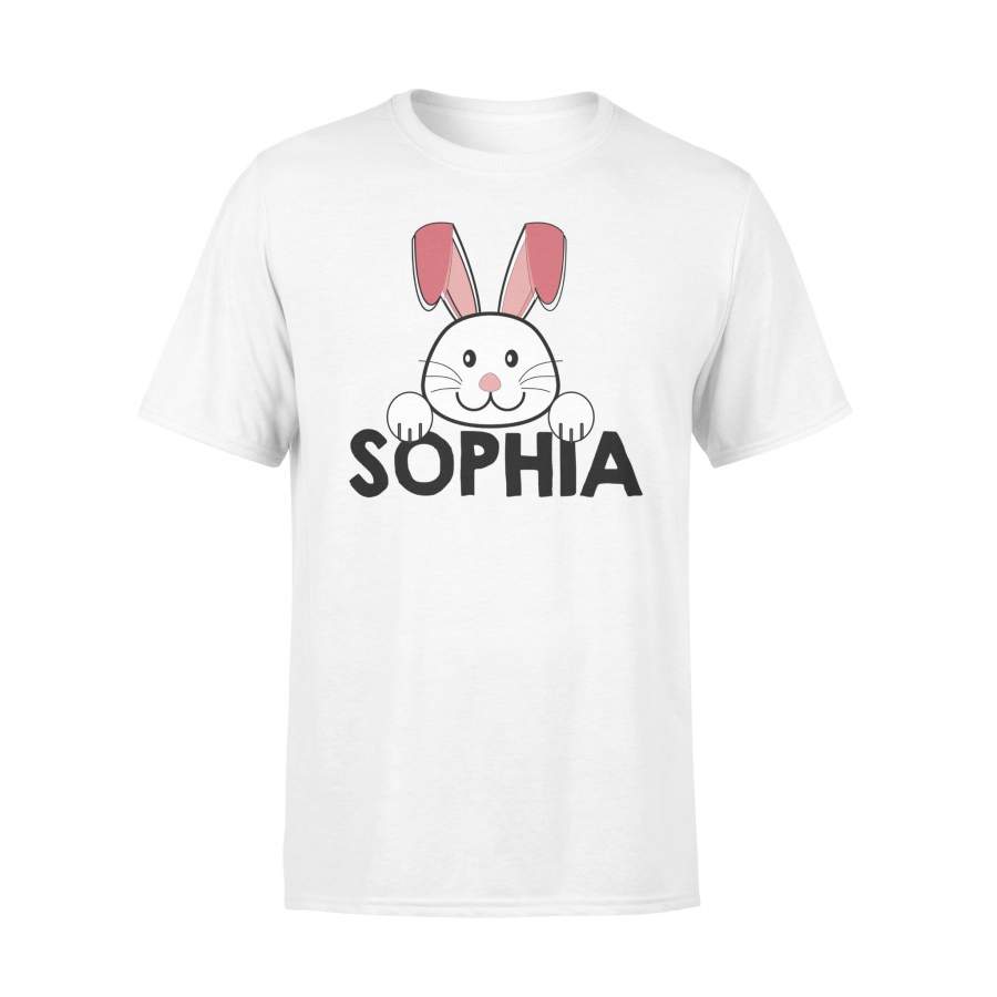 Kids Easter Bunny Egg Hunt Customized Sophia T Shirt