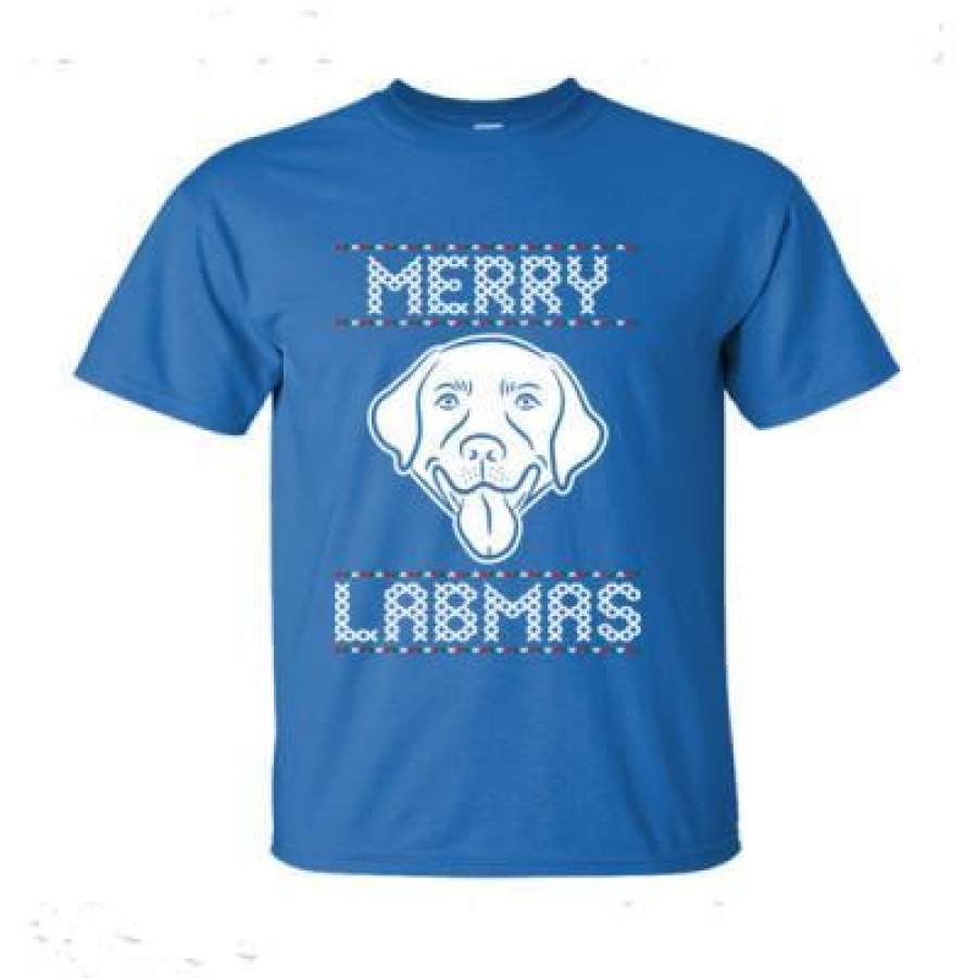 AGR Merry Labmas Ugly Christmas Sweater – Ultra-Cotton T-Shirt