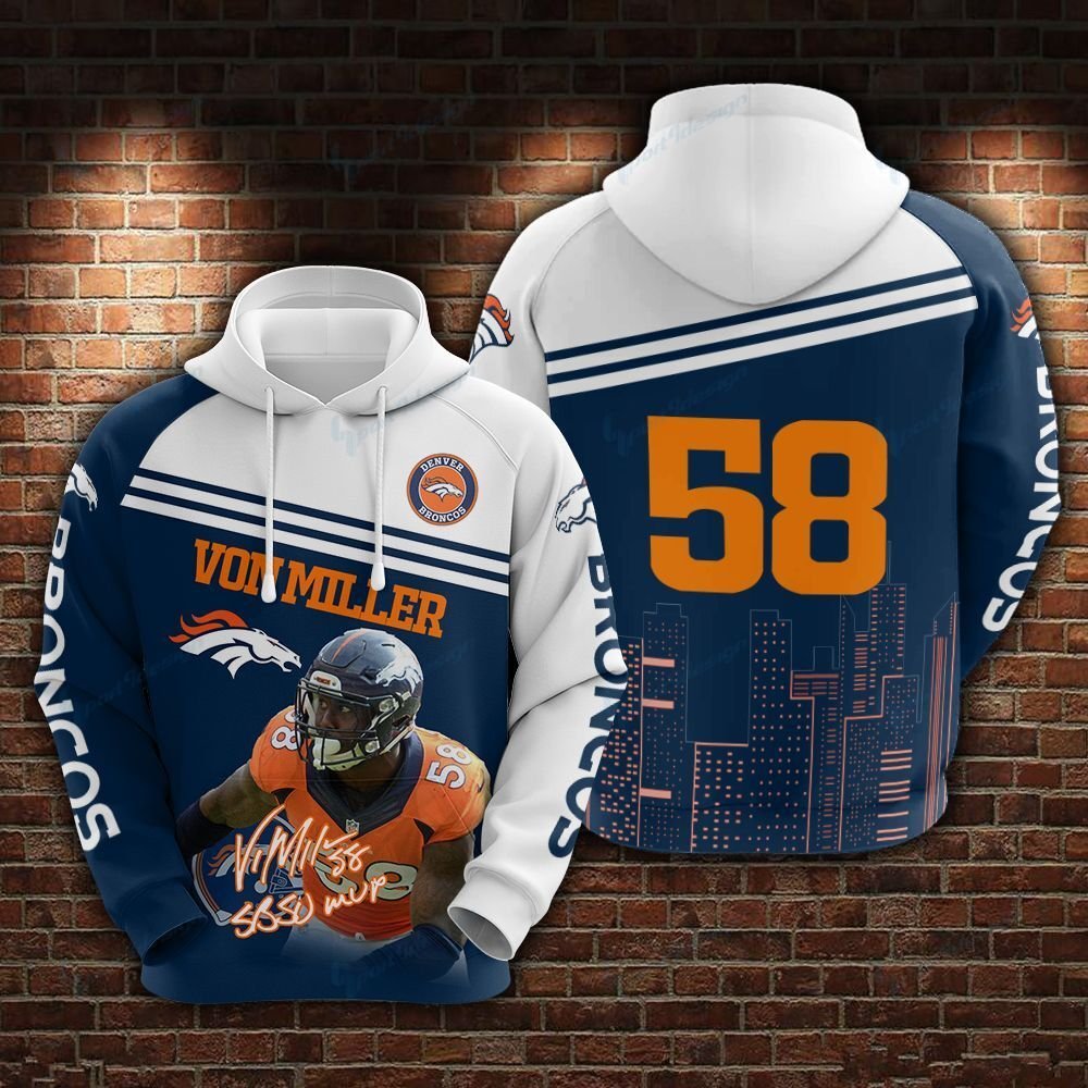 Von Miller – Denver Broncos Limited Hoodie 826