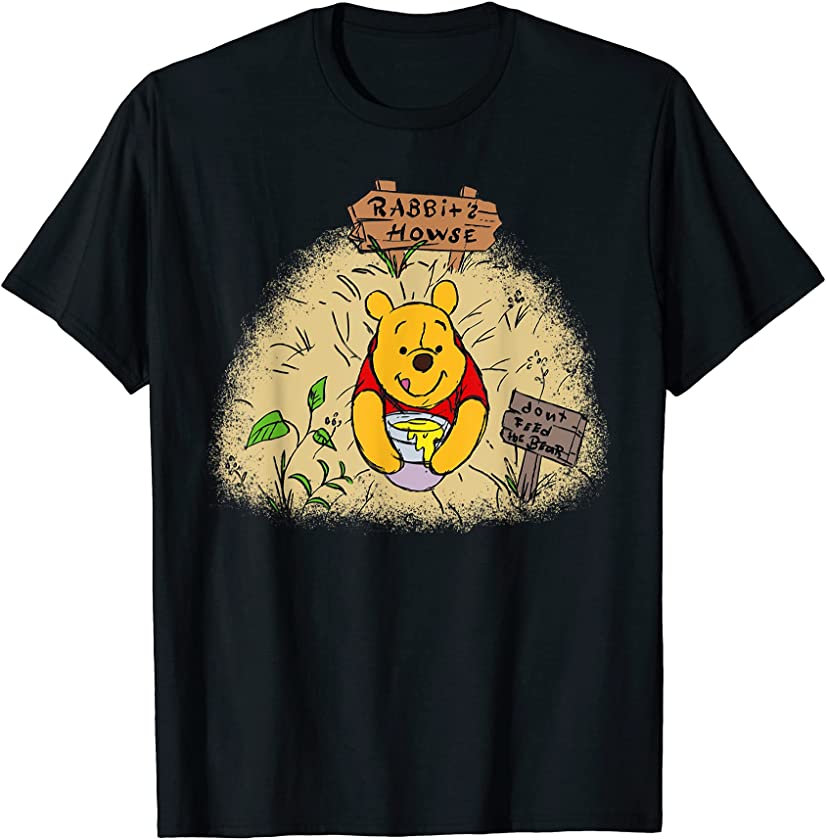 Winnie the Pooh Rabbit’s House Don’t Feed the Bear T-Shirt