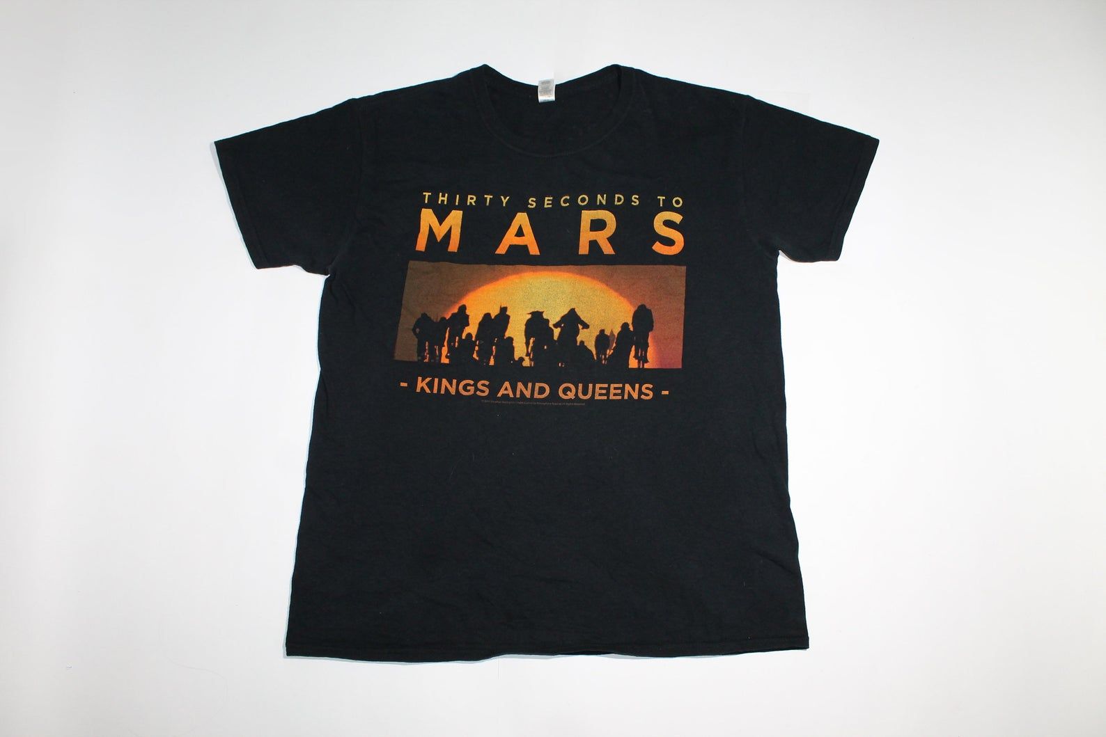 Thirty Seconds To Mars Tour Shirt Kings And Queens Shirt American Rock Band T-Shirt