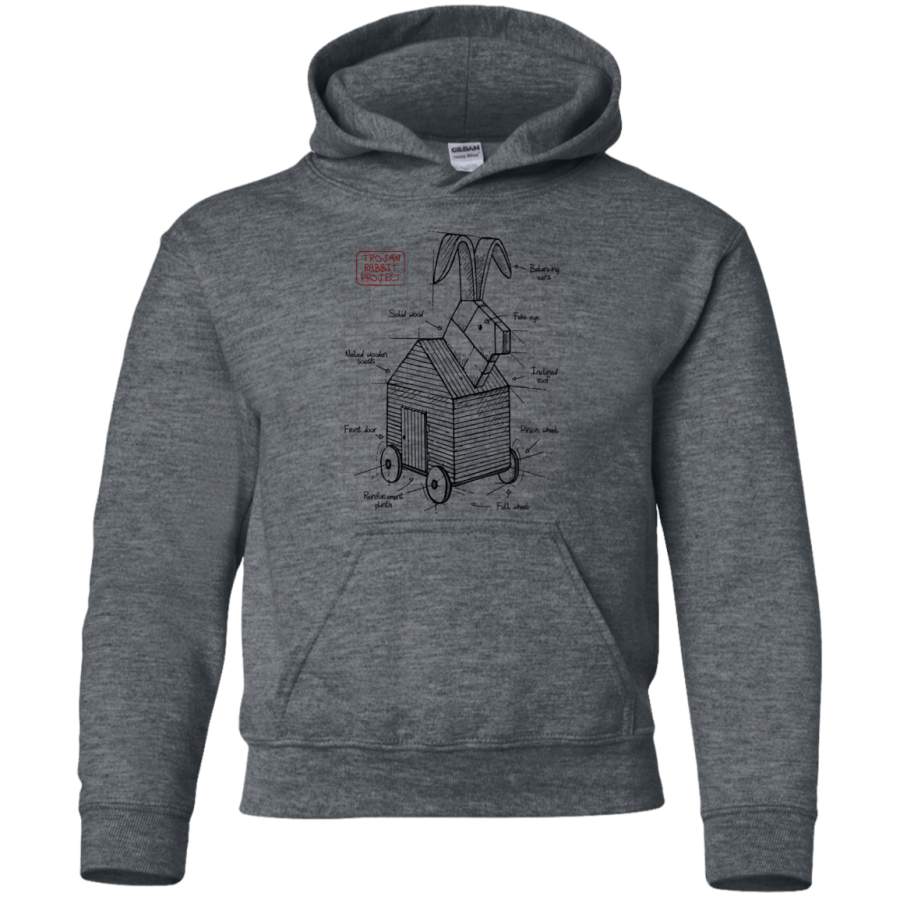 Trojan Rabbit Plan Youth Hoodie