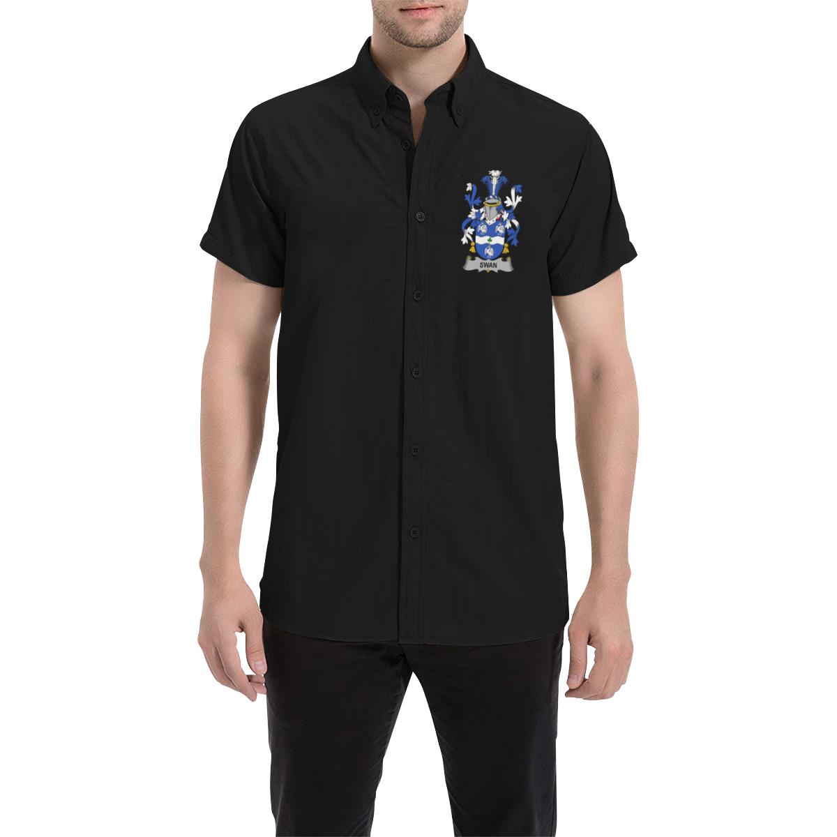 Swan Ireland Short Sleeve Shirt – Irish Family Crest A7
