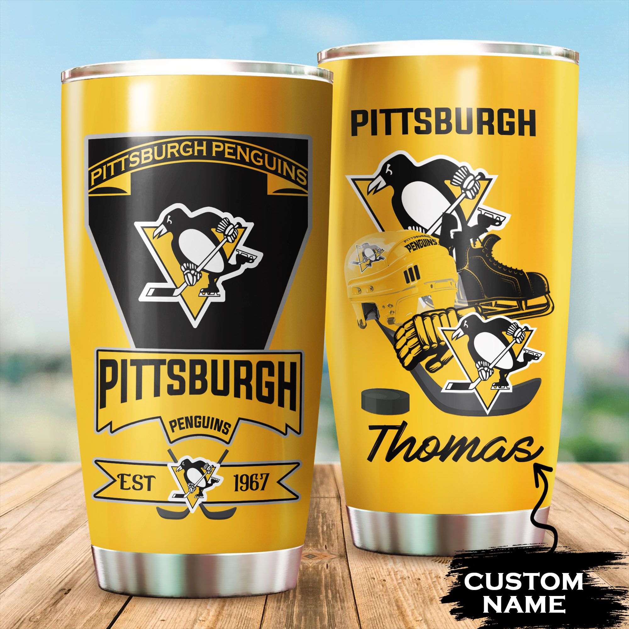 Pittsburgh Penguins Custom Tumbler 127 L1MTH0524