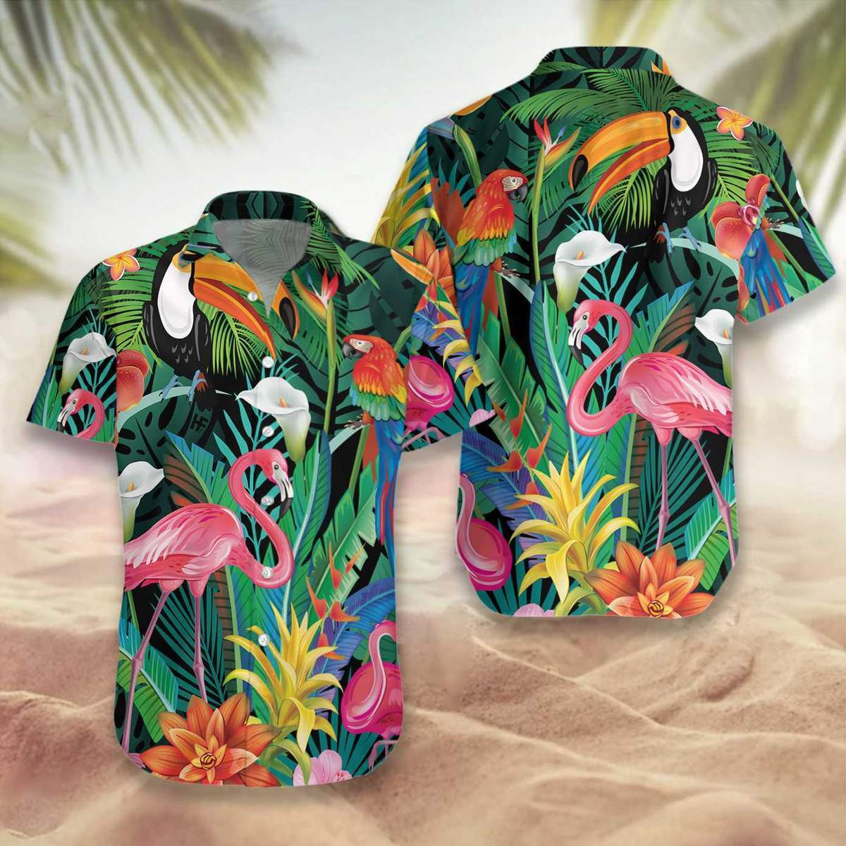 Flamingo Hawaii Shirt Hawaii For Men Hawaii Women Ha99533