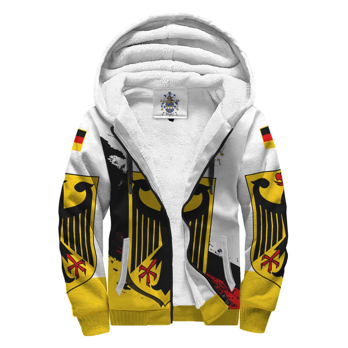 Berger Germany Sherpa Hoodie German Family Crest (Women’S/Men’S) A7