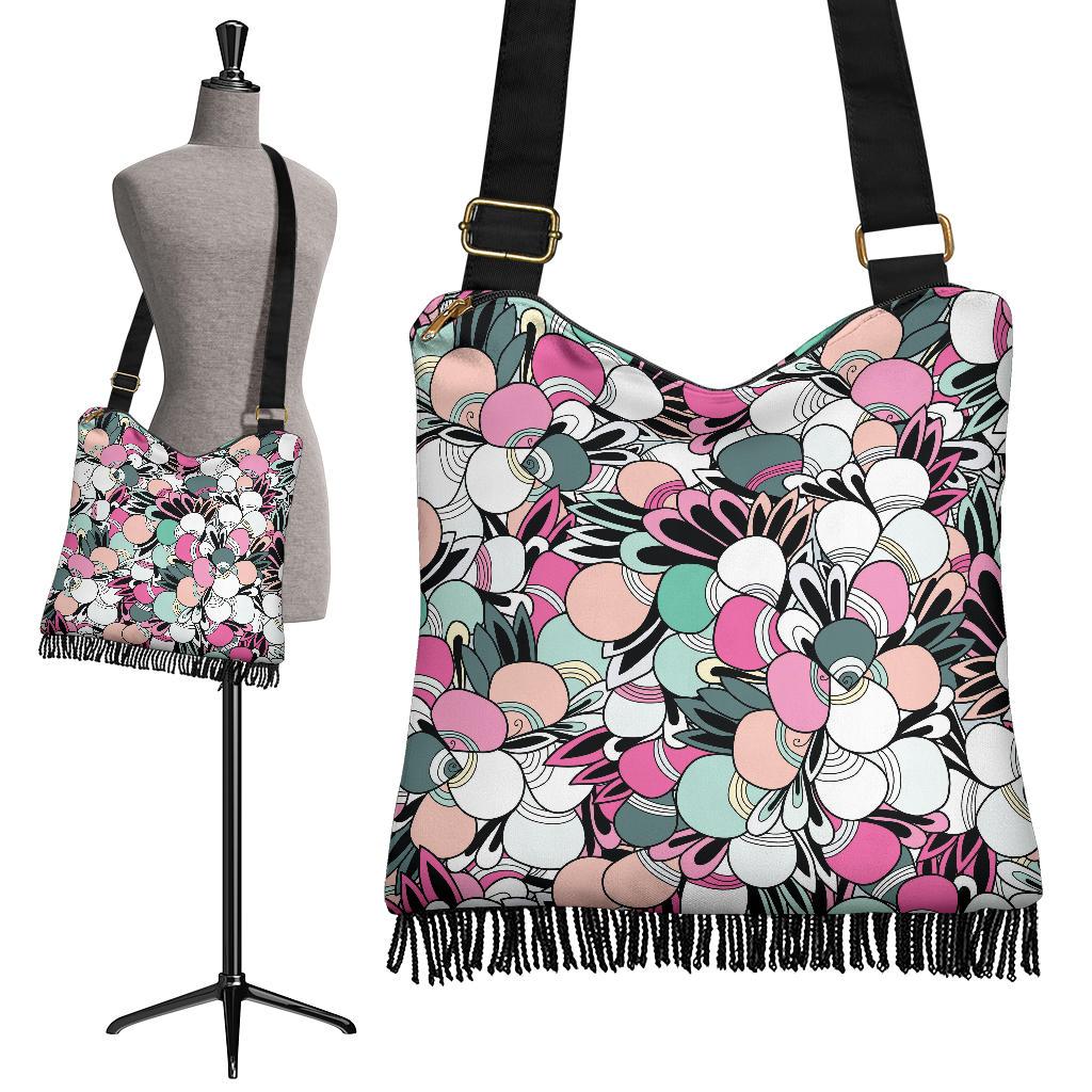 Tmarc Tee Funky Patterns In Candy – Crossbody Boho Bag