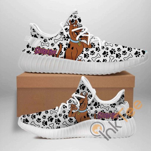 Buy Scooby Doo Custom Shoes Personalized Name Yeezy Sneakers