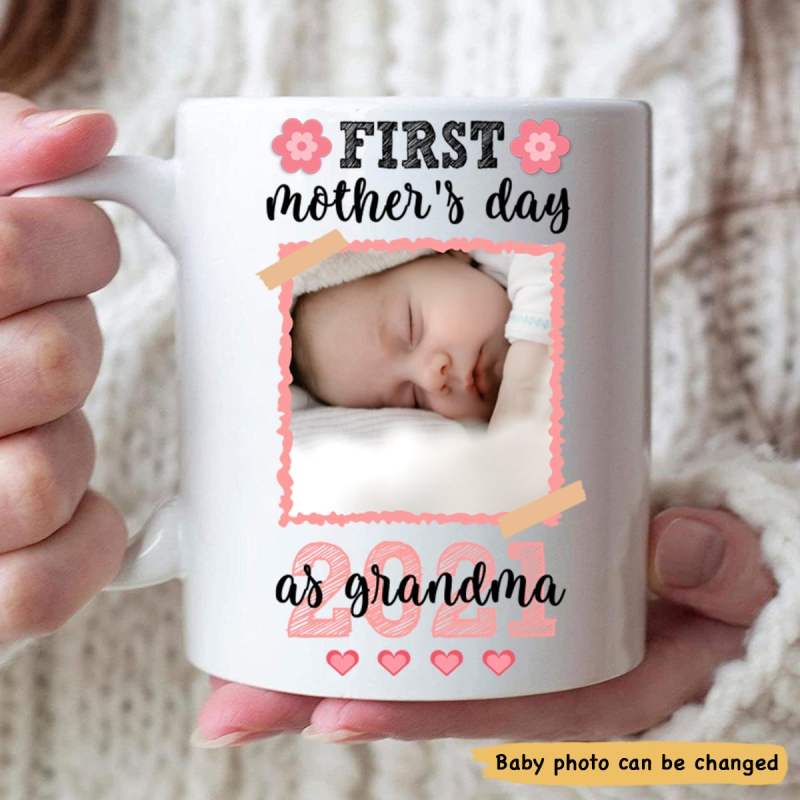 Personalized Gift For Grandma First Mother’S Day 2021 Mug