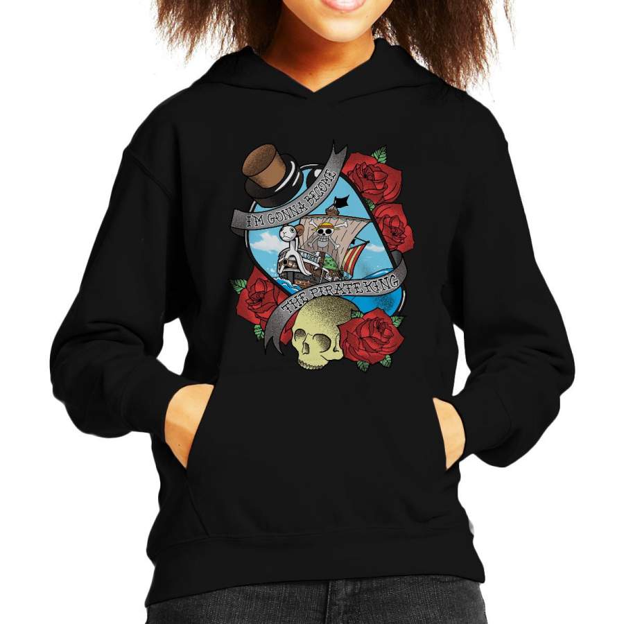 One Piece Pirate King Kid’s Hooded Sweatshirt
