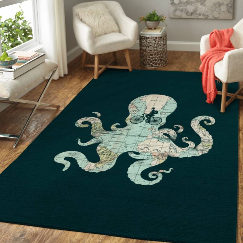 All Around The World II – Animals Area Rug Carpet