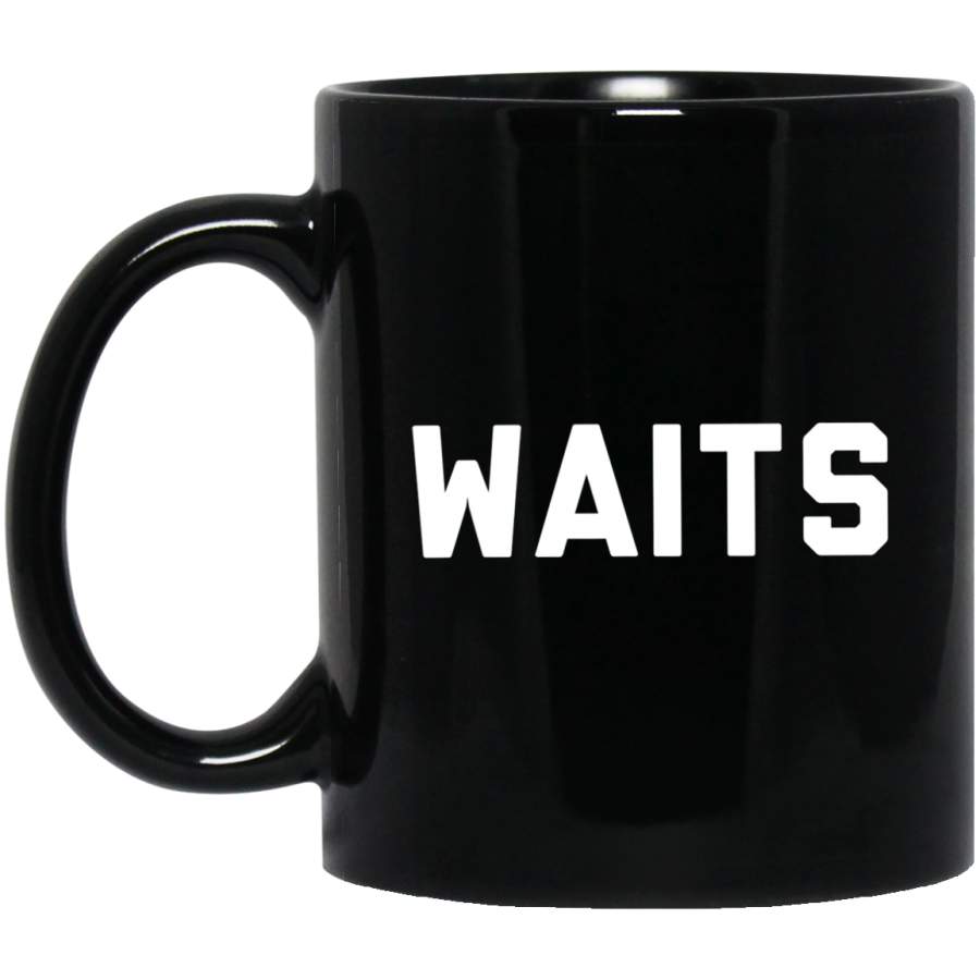 Waits – Multiple Colors 11oz 15oz Black Mug Happy Easter Day Funny Colors Eggs Bunny Ears Peeps Cute