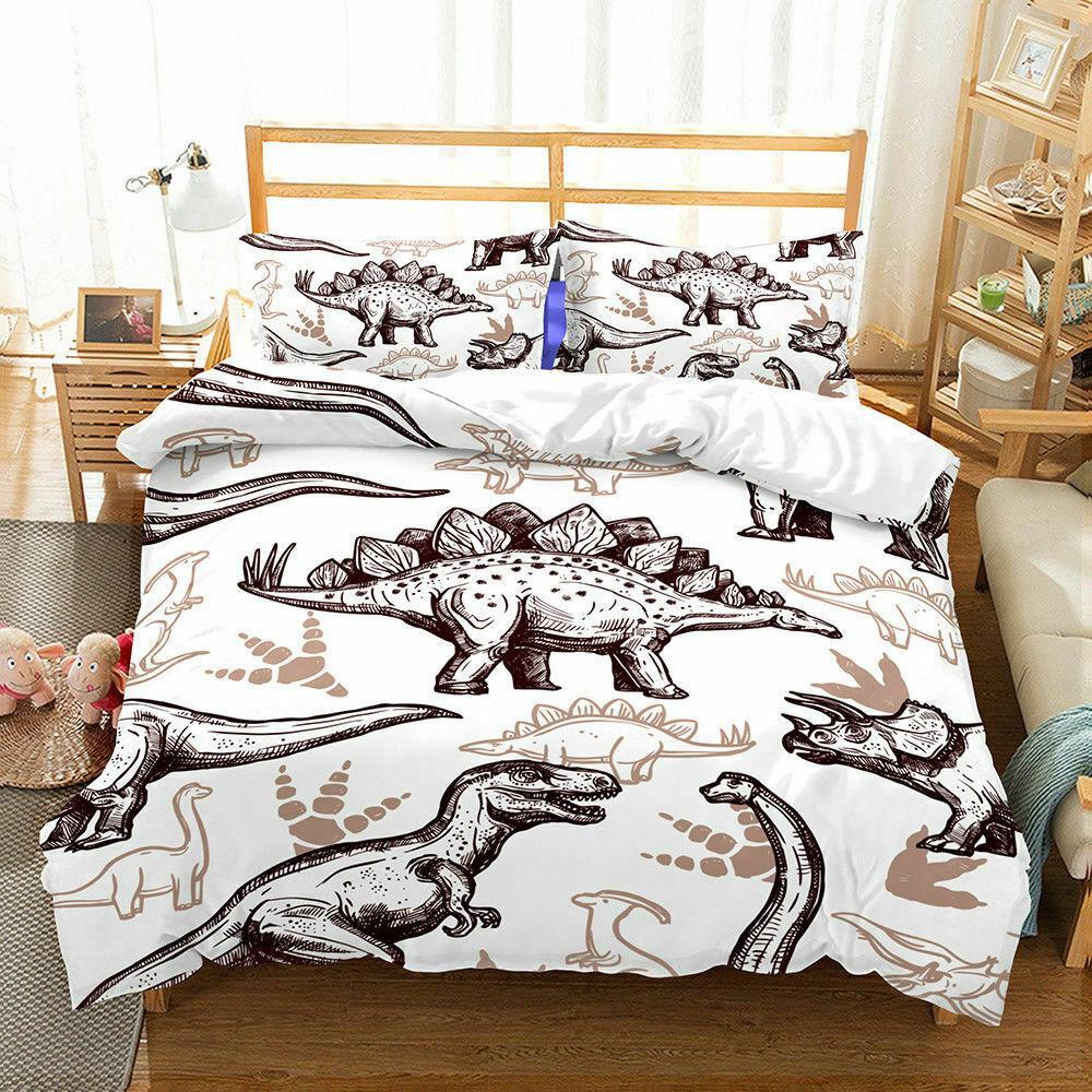 3D Jurassic Dinosaur Bedding Set