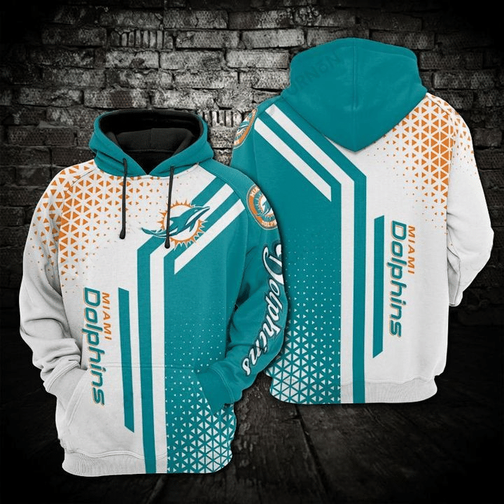 Miami Dolphins All Over Printed Hoodie TN240908