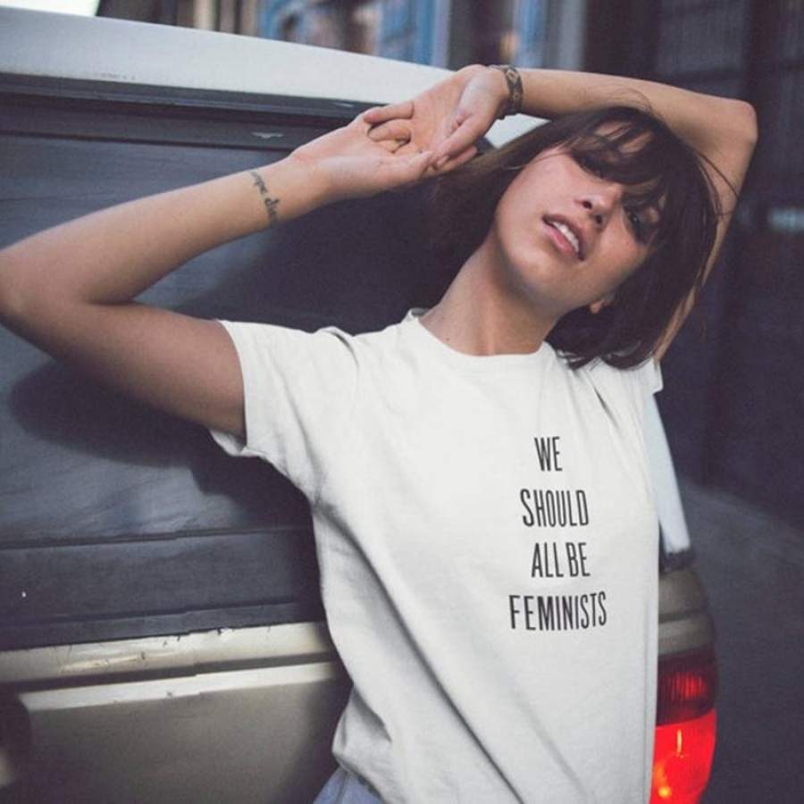 We Should All Be Feminists Shirt Rihanna Tshirt Clothing Gift for Her, Fashion T Shirt, Feminism Top Girls Shirt