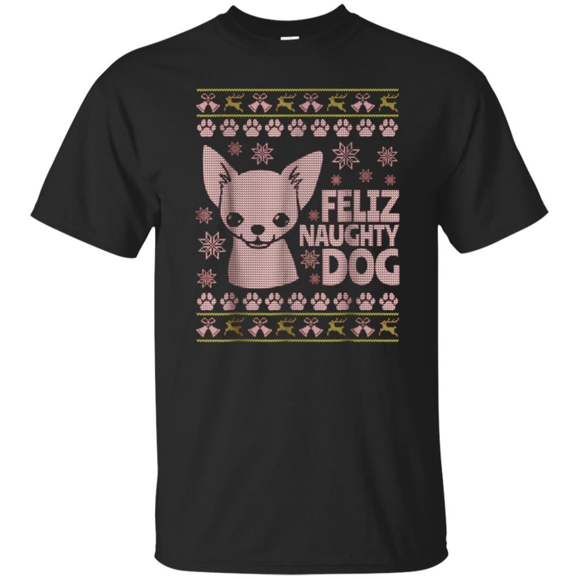 Buy Ugly Christmas Chihuahua Dog T Shirt