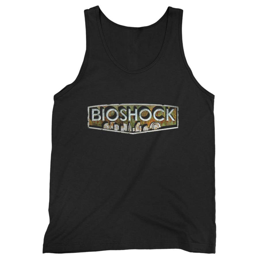 Bioshock Logo Vintage Man’s Tank Top