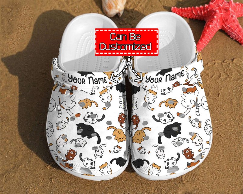 Animal – Personalized Cat Pattern Gift For Lovers Comfortable Summer Clog Shoes For Men And Women