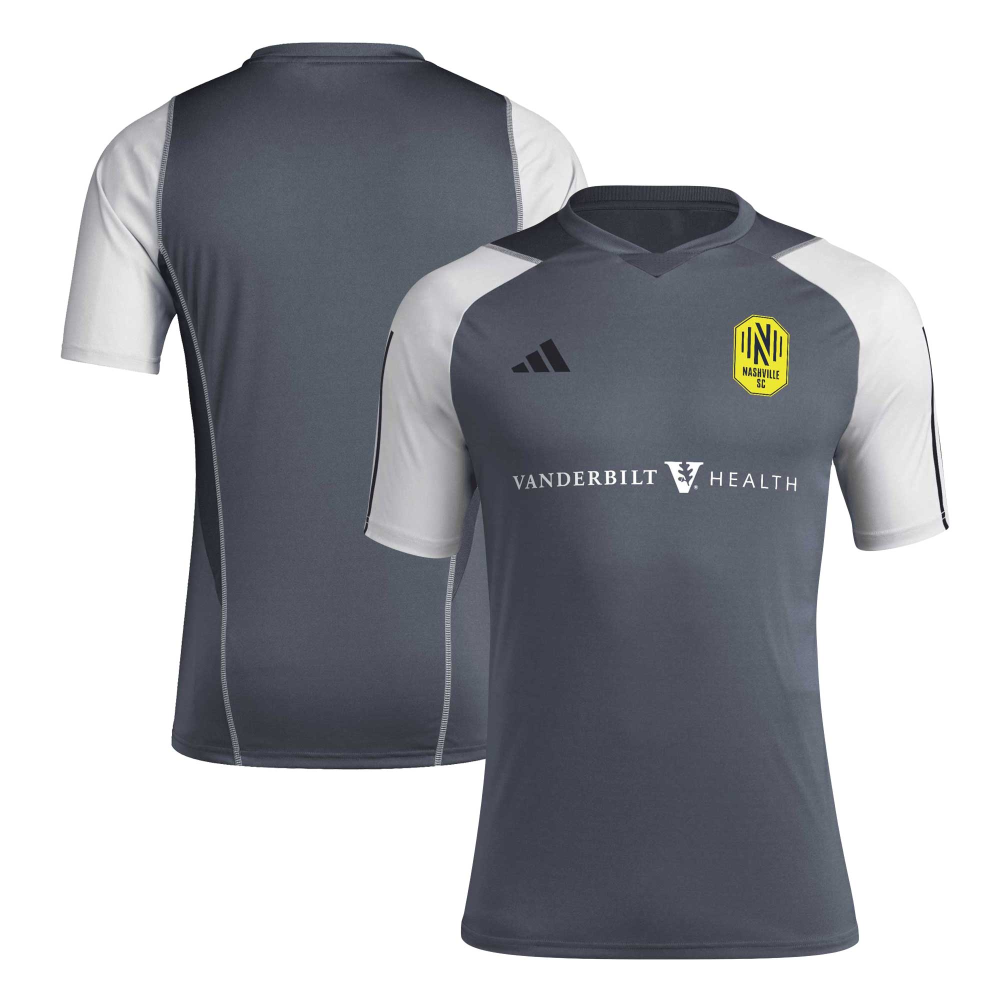 Nashville SC 2024 AEROREADY Training Jersey – Gray