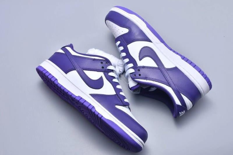 Nike Dunk Low Championship Court Purple Shoes Sneakers SNK625558547