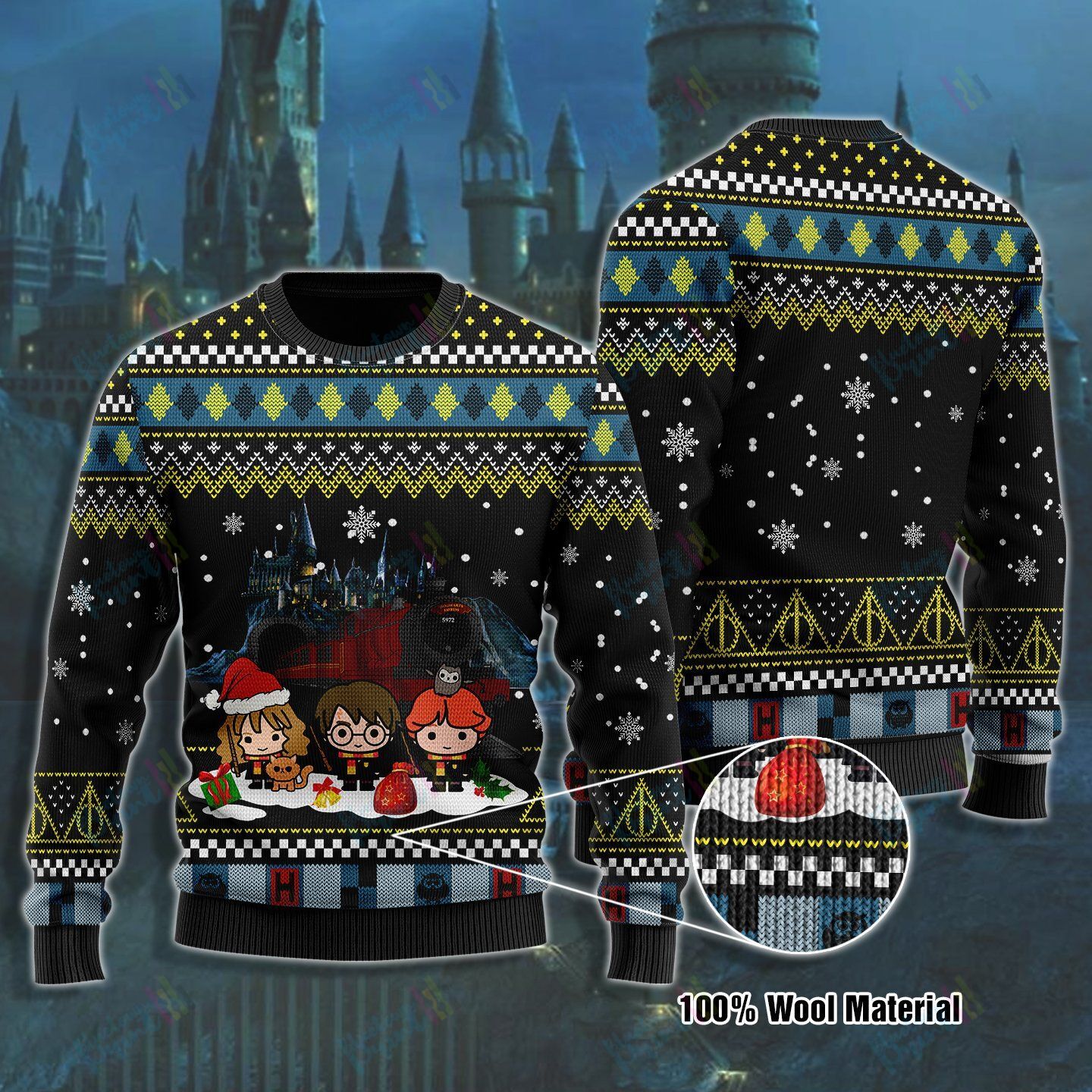 The Boy Wizard Ugly Sweaters KH101109