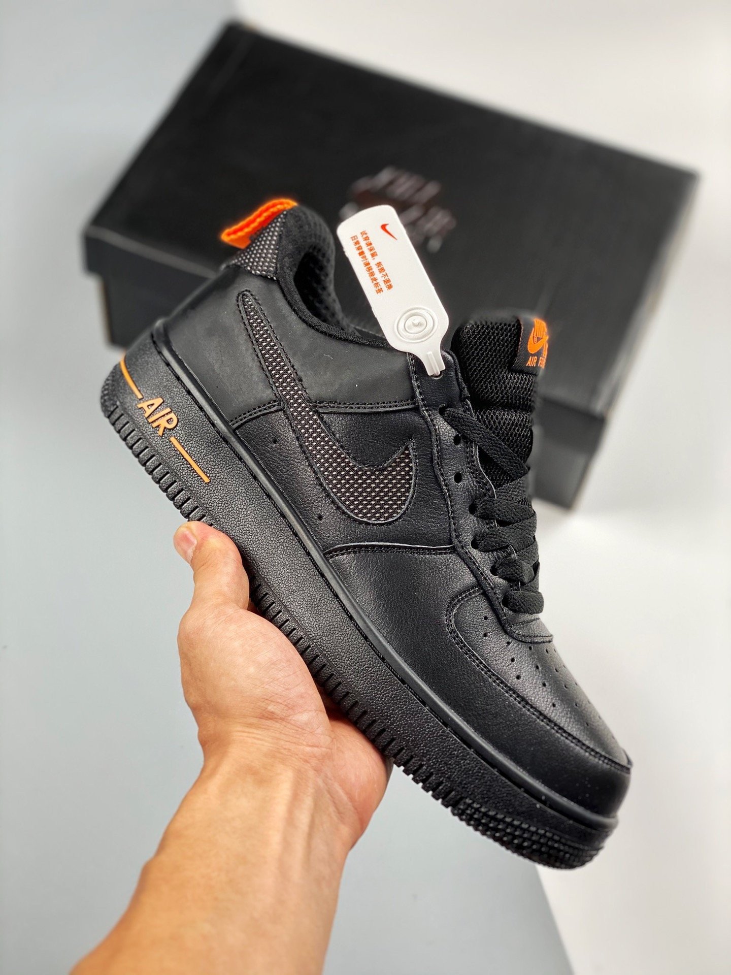 Nike Air Force 1 Low Cut-Out Black DC1429-002 5340455