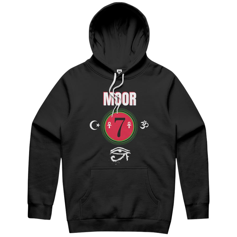 Moor Moorish American God Body Of Melanin Hoodie