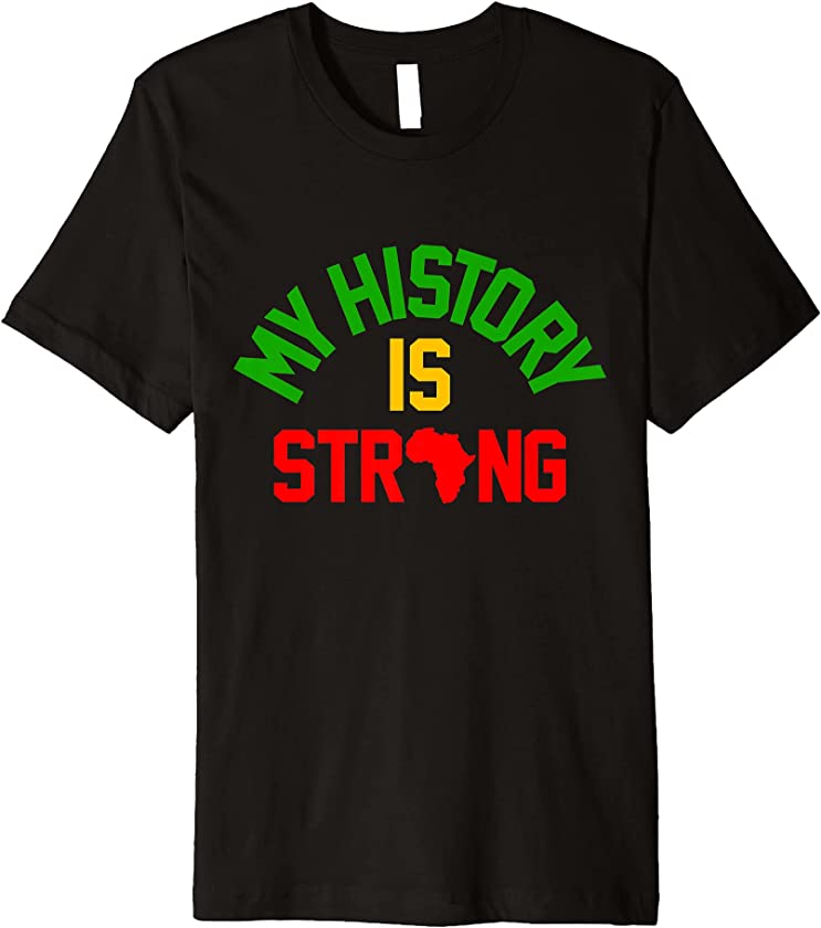 Black African American afrocentric History juneteenth Africa Premium T-Shirt