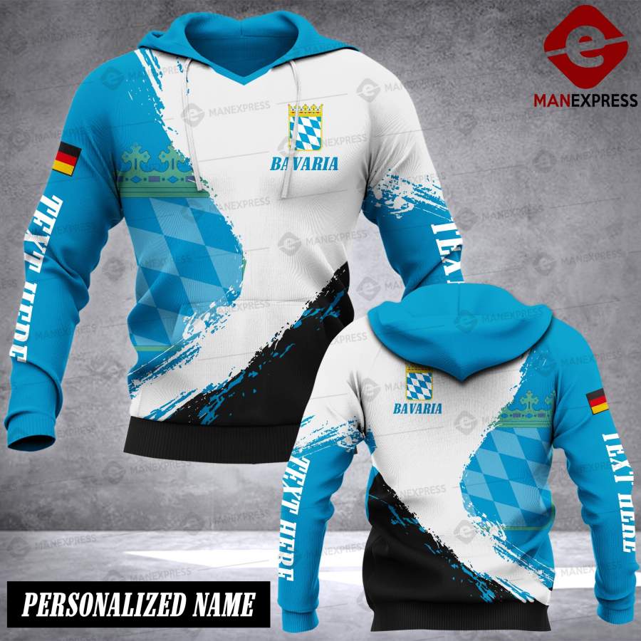 Mtp Bavaria Great Customized All-over Pullover Hoodie Print Unisex 3D