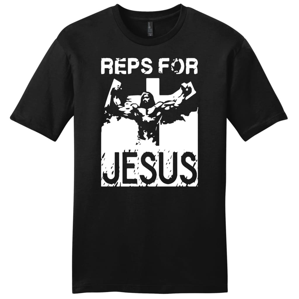 Reps For Jesus Mens Christian T-Shirt