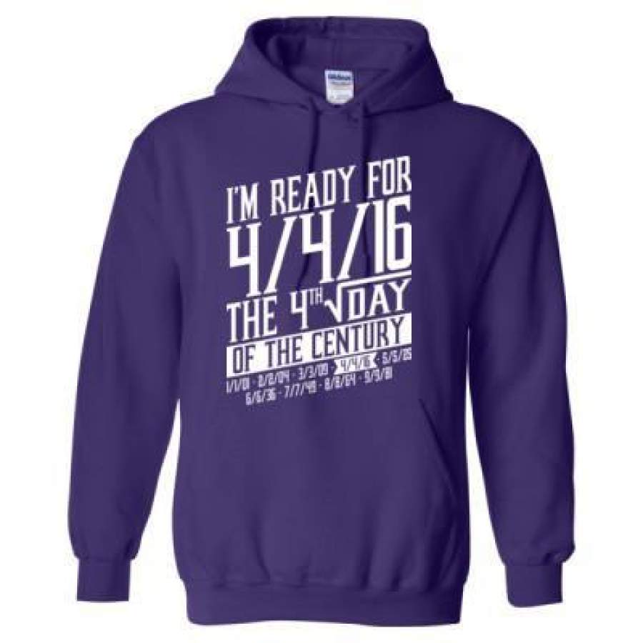 AGR Im Ready For 4 4 16 The 4rth Square Root Day – Heavy Blend™ Hooded Sweatshirt