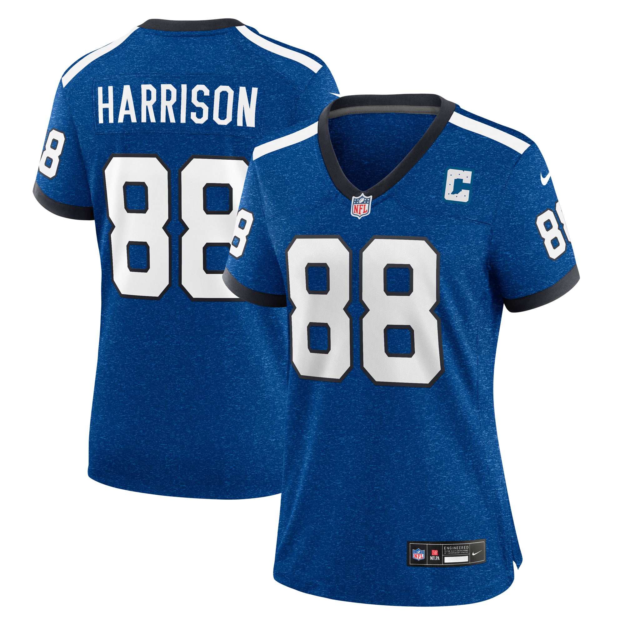 Women’s Indianapolis Colts Marvin Harrison Royal Indiana Nights Alternate Game Jersey