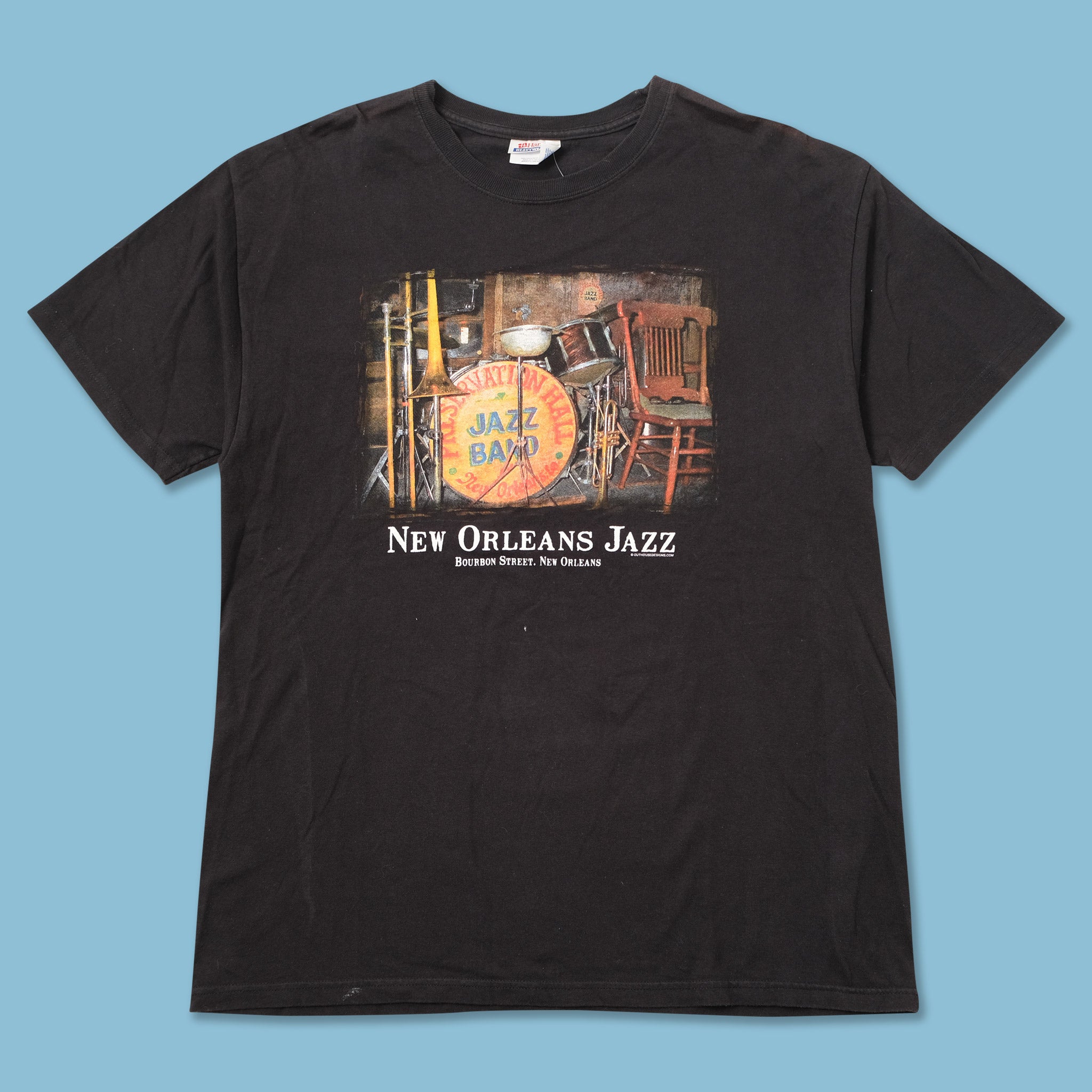 Vintage New Orleans Jazz T-Shirt Medium
