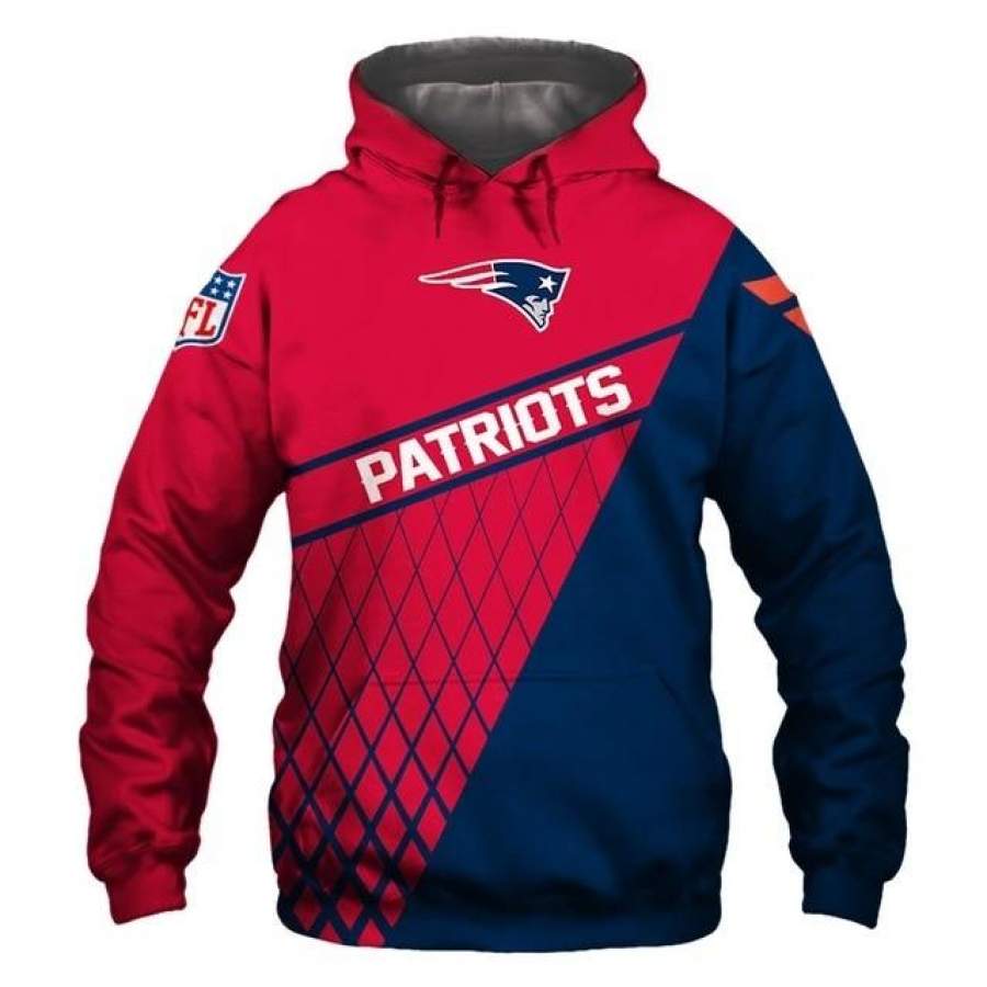 New England Patriots 3D Hoodie