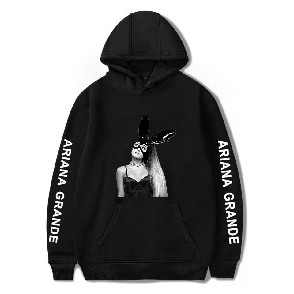 Ariana Grande Hoodie With Pocket For Men Women Long Sleeve Pullover Sweatshirt