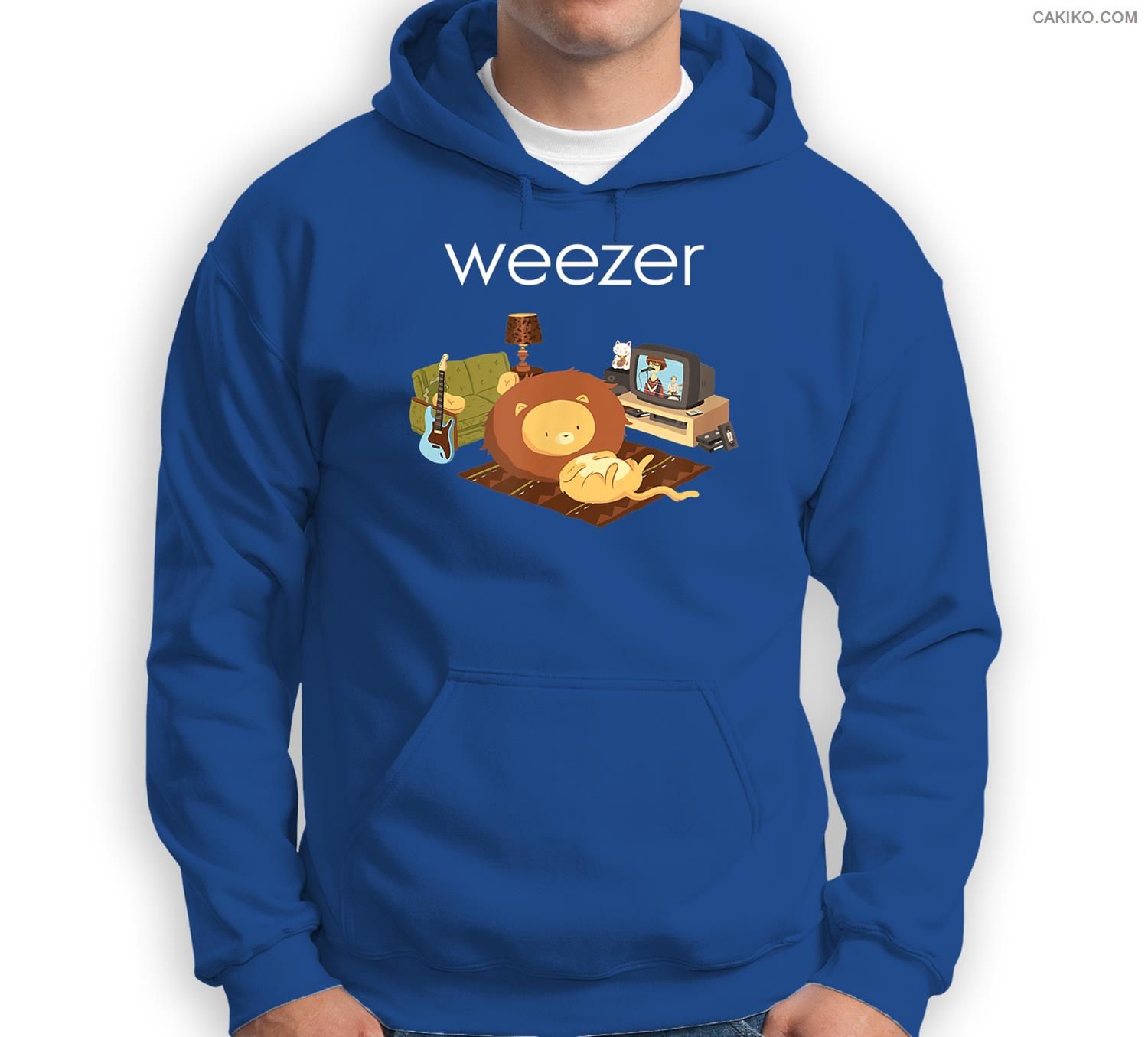 Weezer – Lion On The Floor Sweatshirt & Hoodie