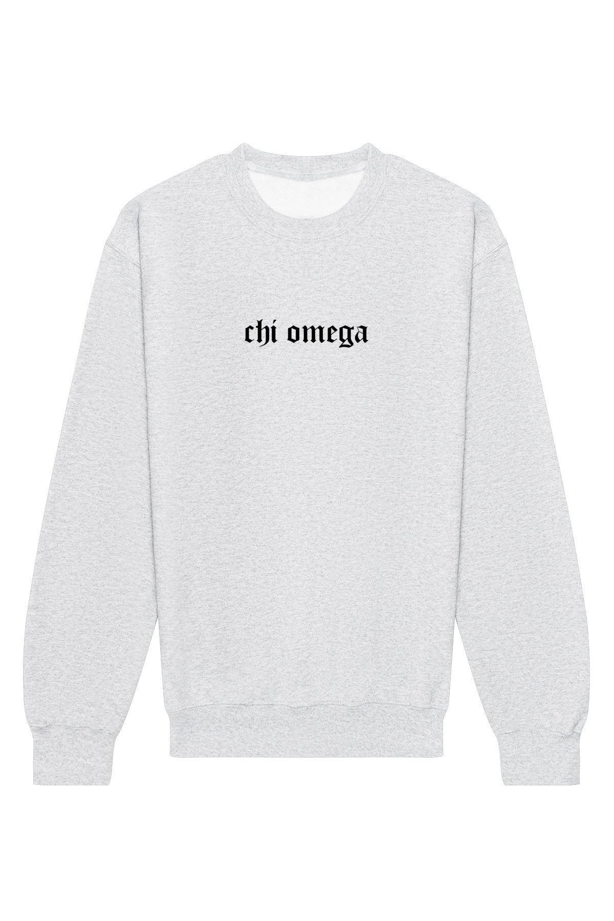 Chi Omega Classic Gothic Crewneck Sweatshirt