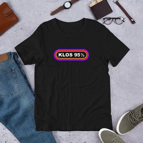 Klos 95 5 Radio Rock Vintage Recreation Shirt Heavy Metal Band Shirt Retro 80S Rock Shirt Rock Lovers Shirt