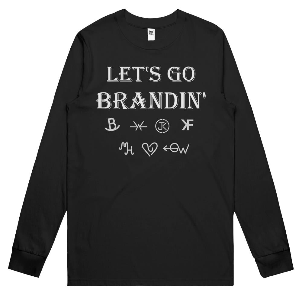 Let’S Go Brandin’ Funny Ranching Farming Cattle Brand Long Sleeve T Shirts