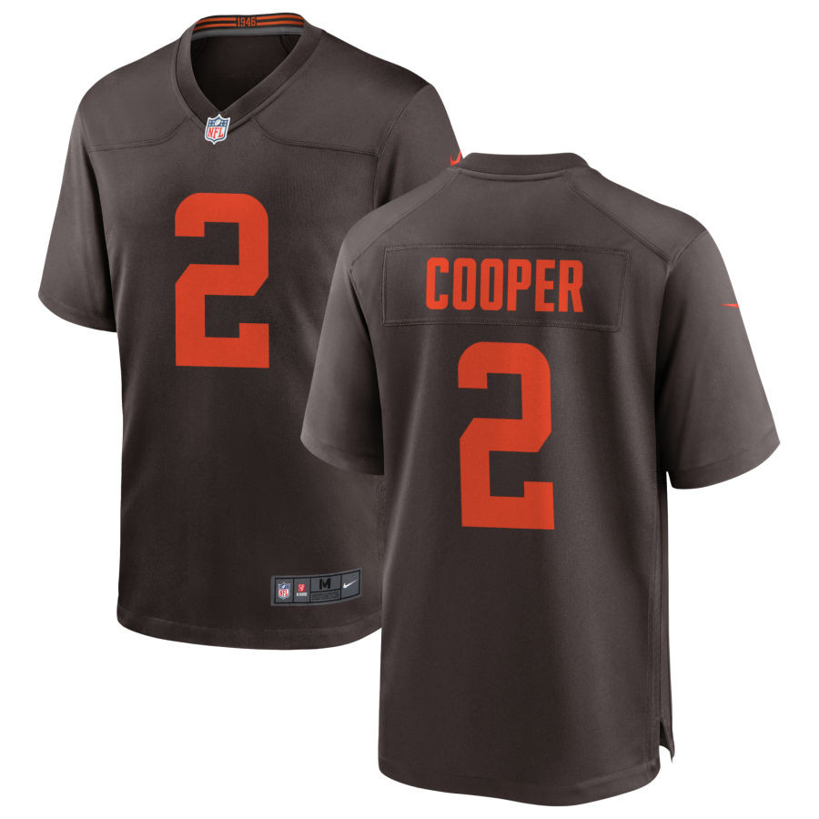 Cleveland Browns Amari Cooper 2 NFL Brown Alternate Legend Jersey Gift For Browns Fans