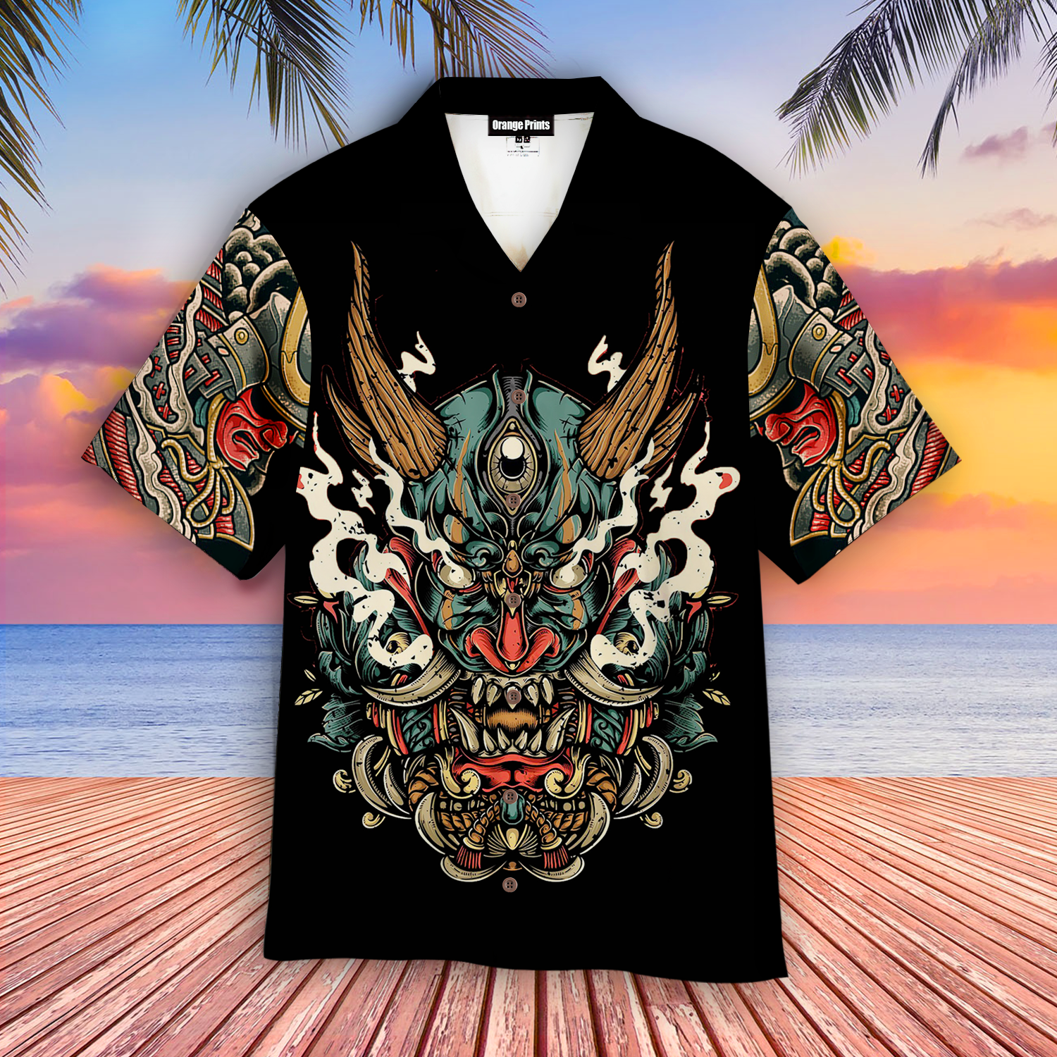 Samurai Tattoo Aloha Hawaii Shirts For Men And Women Ha68209